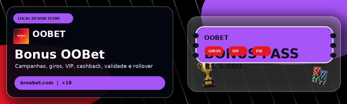 OOBet — Bônus, Promoções e VIP